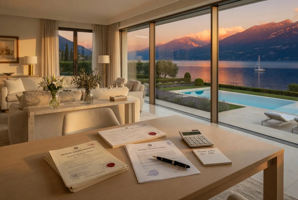 Calcolo imposte acquisto casa Lago di Garda 2026