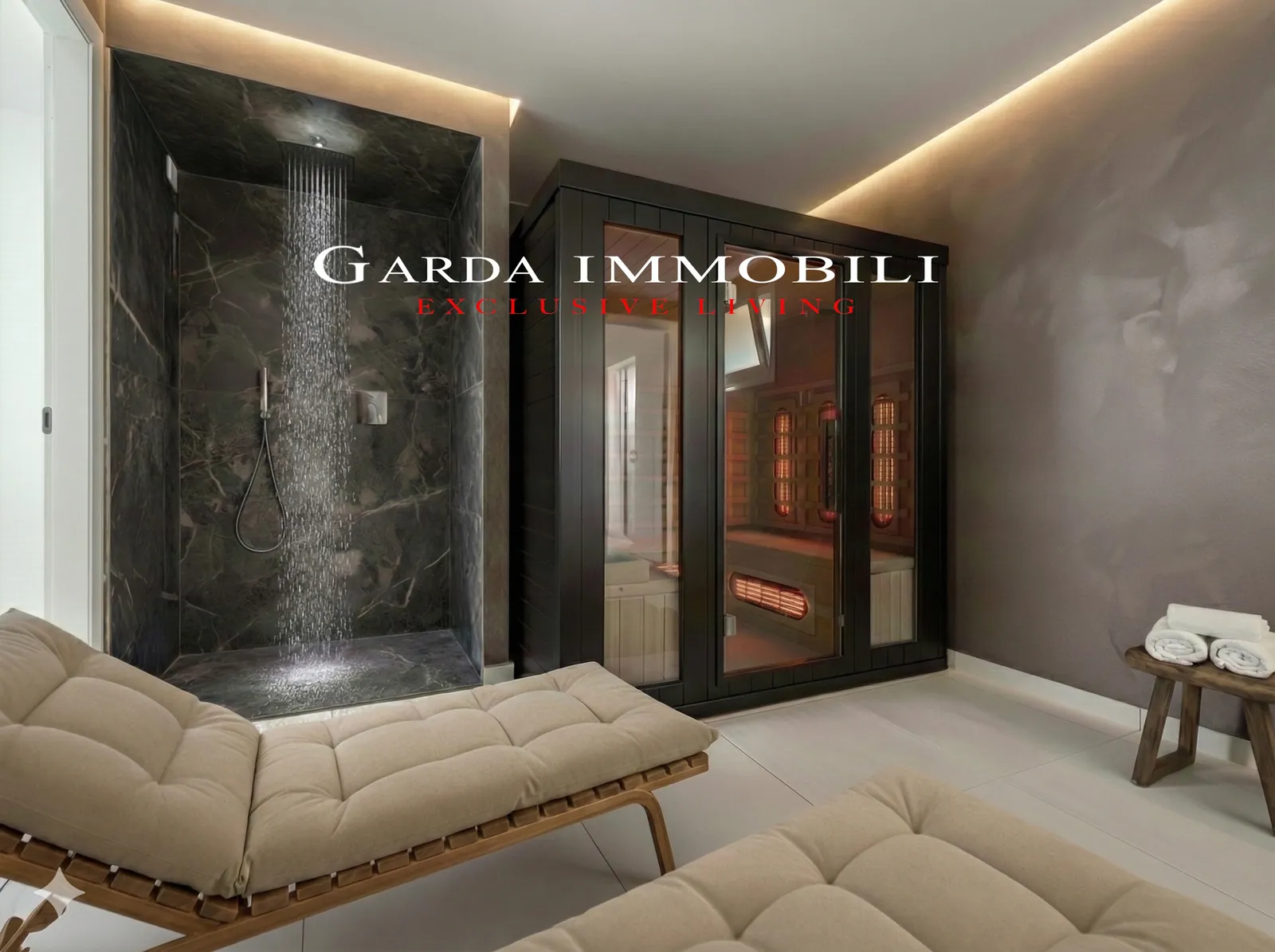 Sirmione Luxury Village — Cabina armadio e zona guardaroba